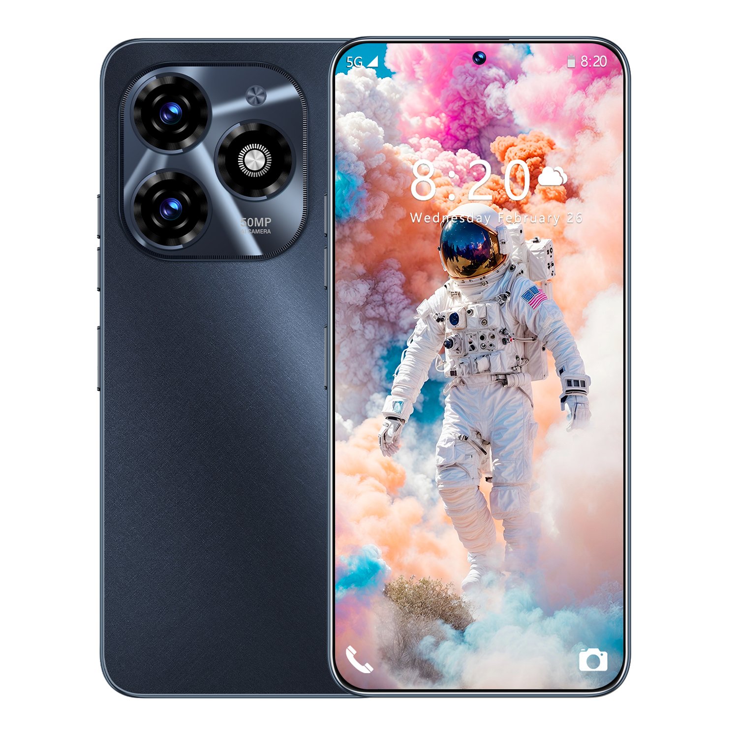 Spark 20 Pro 16GB+1TB 3G/4G Smartphone 5.5 Inch HD Screen Qwerty Keyboard Shockproof with Face Recognition